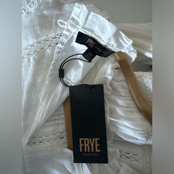 Frye Ally Lace Dress White - Picture 5 of 9